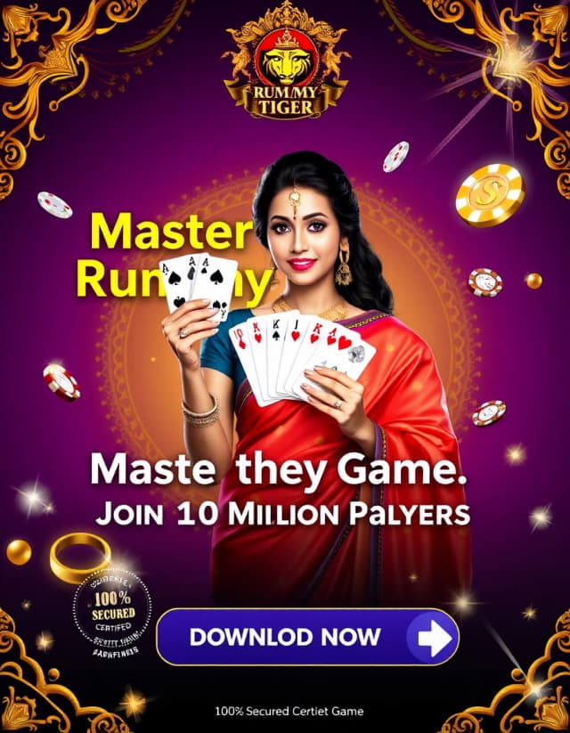 Rummy Tiger Banner